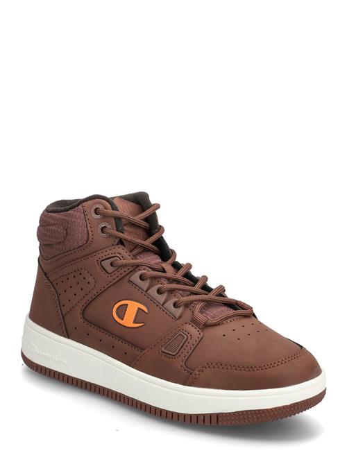 Rd18 Comb Mid B Gs Mid Cut Shoe Champion Brown