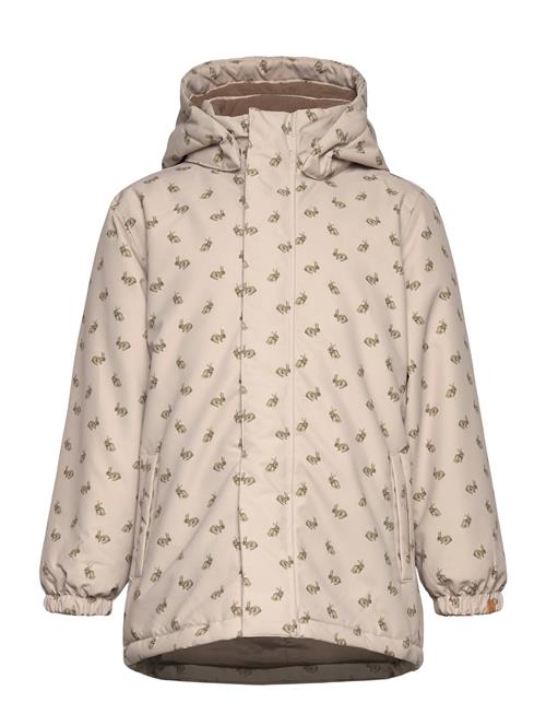 Nmflasnow10 Jkt Fo Aop1 Lil Lil'Atelier Beige