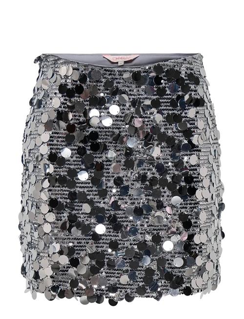 Onljadel Sequins Skirt Wvn ONLY Silver