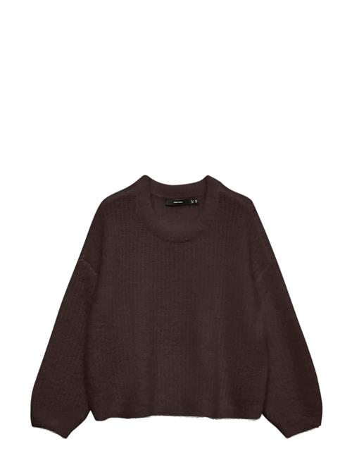 Vmcarmen Ls O-Neck Pullover Vero Moda Brown