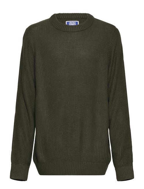 Jack & Jones Jjroy Knit Crew Neck Aw25 Jnr Jack & J S Khaki