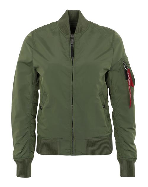 ALPHA INDUSTRIES Overgangsjakke 'MA-1 TT'  grøn