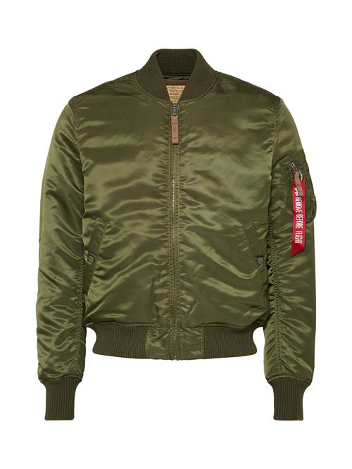 ALPHA INDUSTRIES Overgangsjakke 'MA-1 VF 59'  mørkegrøn