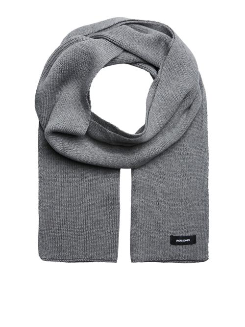 JACK & JONES Sjal 'JACDna'  mørkegrå / sort / hvid