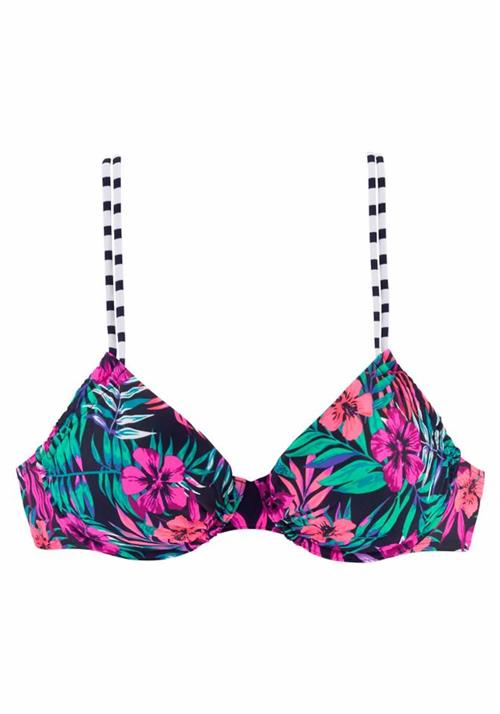 Se VENICE BEACH Bikinioverdel 'Summer'  navy / pink hos About You