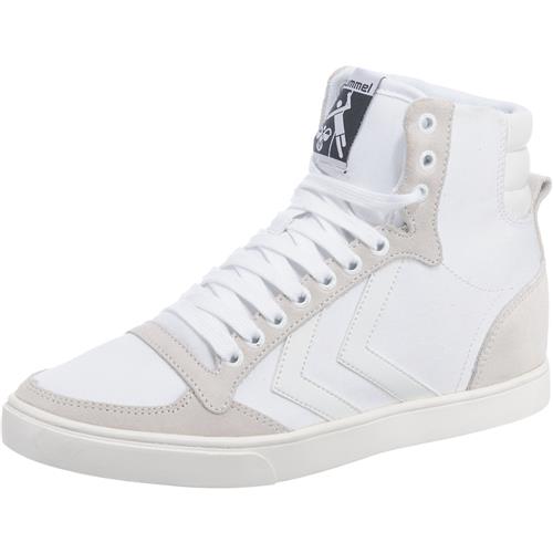 Se Hummel Sneaker high 'Slimmer Stadil'  lysegrå / hvid hos About You