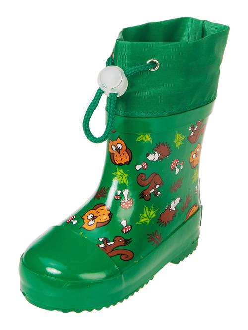 Se PLAYSHOES Gummistøvler 'Waldtiere'  grøn hos About You