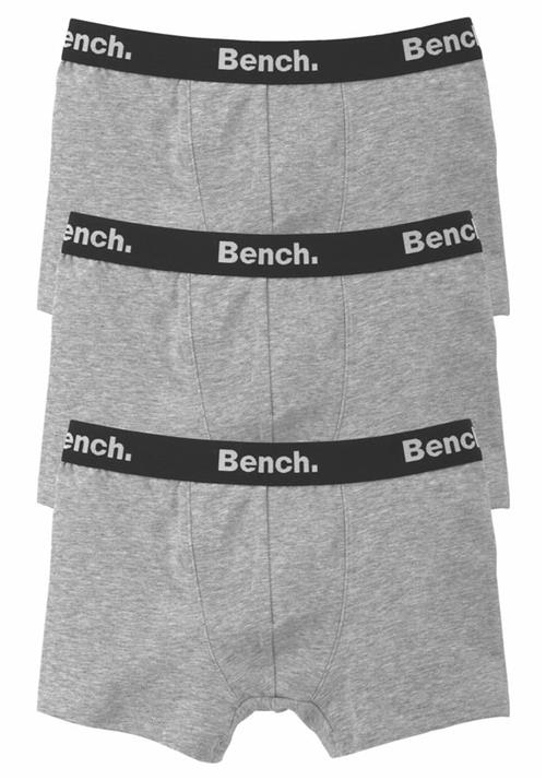 BENCH Underbukser  grå-meleret / sort