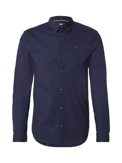 Tommy Jeans Skjorte  mørkeblå / rød / hvid