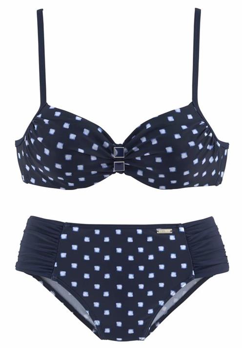 Se LASCANA Bikini  navy / lyseblå hos About You