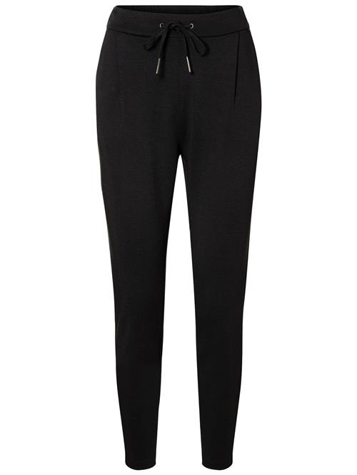 Se VERO MODA Bukser med lægfolder 'Eva'  sort hos About You