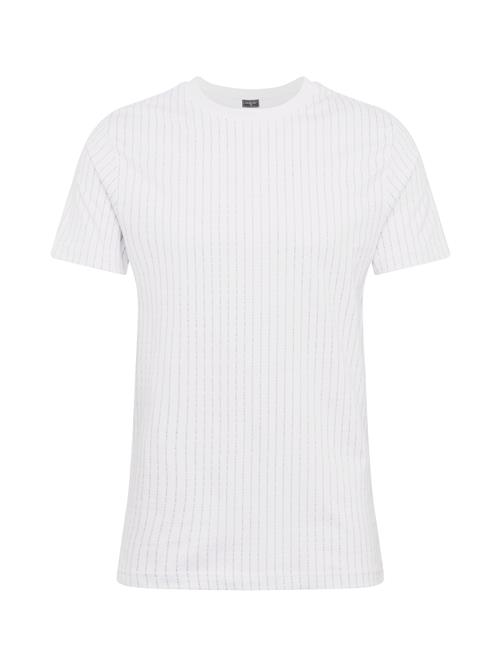 Mister Tee Bluser & t-shirts 'Fuckyou'  mørkegrå / hvid