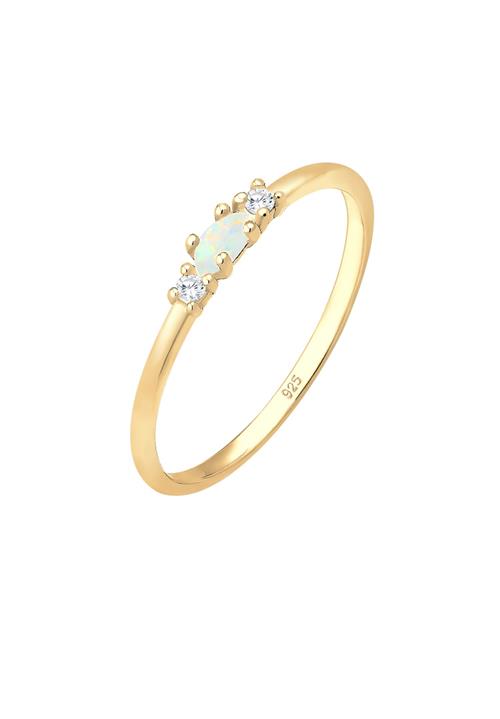 Se ELLI Ring  opal / guld hos About You