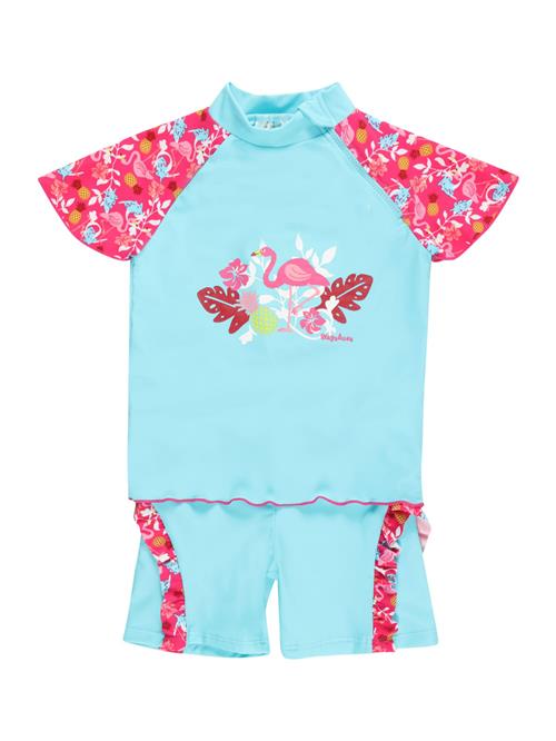 Se PLAYSHOES UV-beskyttelse 'Flamingo'  turkis / blandingsfarvet / pink hos About You