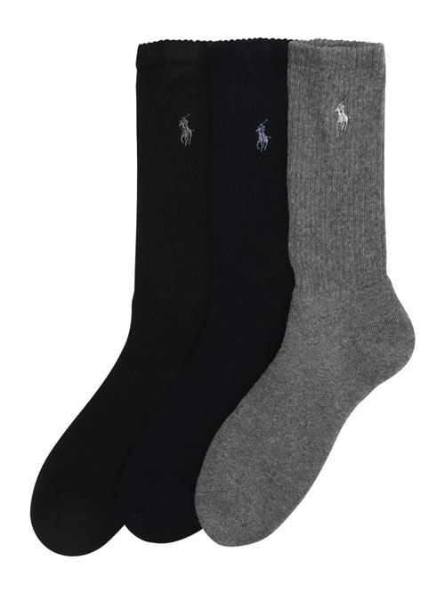 Polo Ralph Lauren Sokker 'CREW W/PP-CREW-3 PACK'  blå / grå / sort