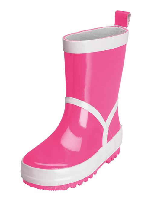 Se PLAYSHOES Gummistøvler  pink / hvid hos About You