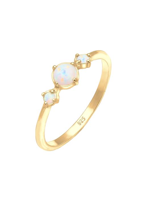 ELLI Ring 'Opal'  guld