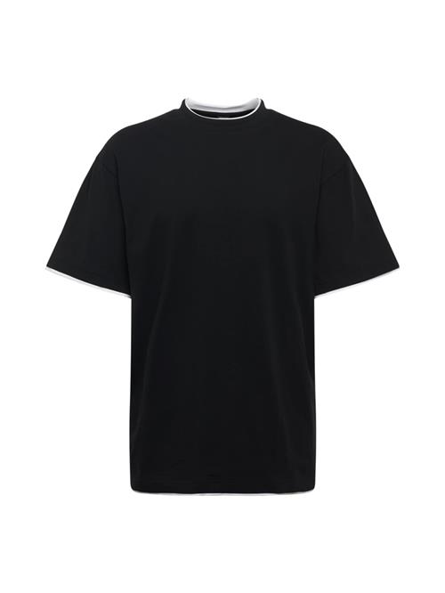 Urban Classics Bluser & t-shirts  sort / hvid