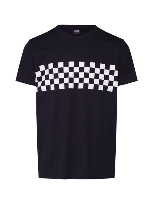 Urban Classics Bluser & t-shirts 'Check Panel'  sort / hvid