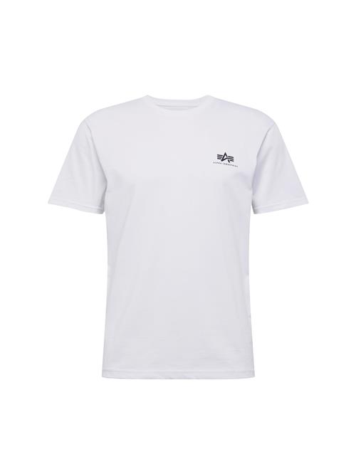 Se ALPHA INDUSTRIES Bluser & t-shirts  sort / hvid hos About You