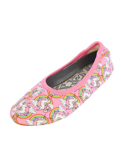 BECK Ballerinasko  blandingsfarvet / lyserød