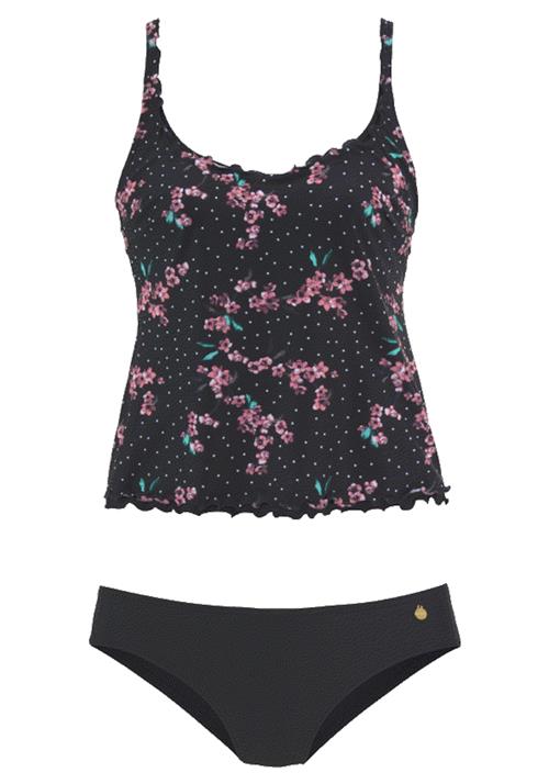 Se LASCANA Tankini  pink / sort hos About You