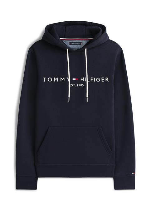 Se TOMMY HILFIGER Sweatshirt  mørkeblå / rød / hvid hos About You
