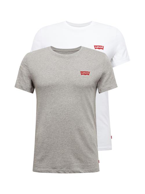 LEVI'S ® Bluser & t-shirts  grå / hvid