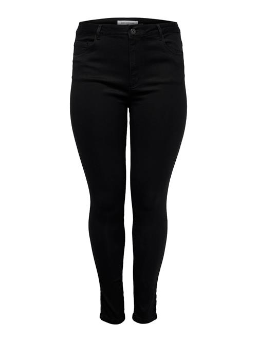 Se ONLY Carmakoma Jeans 'Augusta'  black denim hos About You