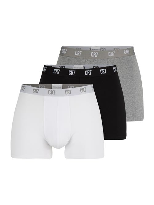 CR7 - Cristiano Ronaldo Boksershorts  mudderfarvet / grå-meleret / sort / hvid