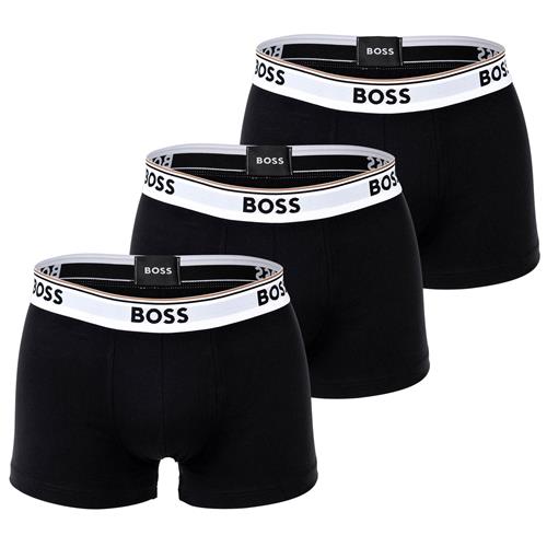 BOSS Boksershorts  sort / hvid