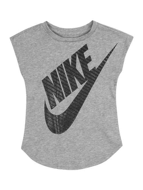 Nike Sportswear Bluser & t-shirts 'JUMBO FUTURA'  grå-meleret / sort