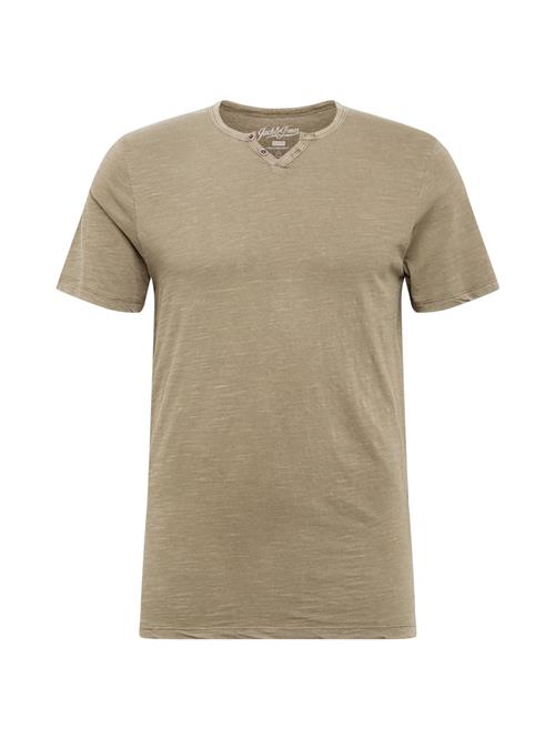 JACK & JONES Bluser & t-shirts 'ESPLIT'  khaki