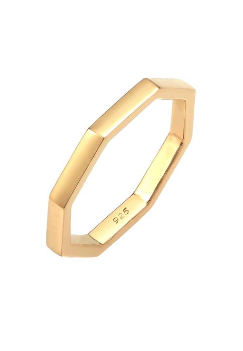 Se ELLI Ring 'Geo'  guld hos About You
