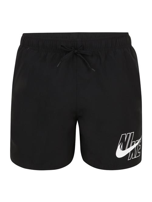 Nike Swim Boardshorts 'Lap 5'  sort / hvid