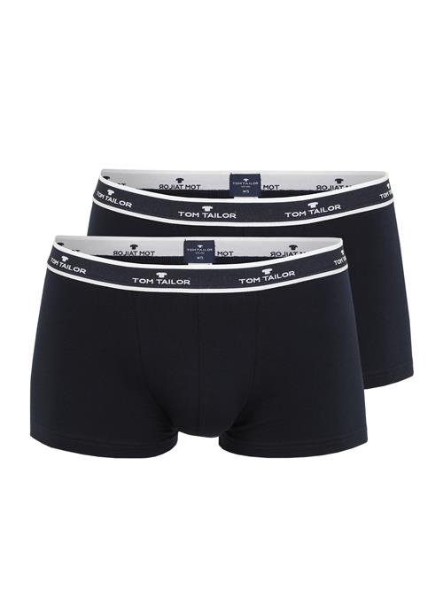 TOM TAILOR Boksershorts  mørkeblå / hvid