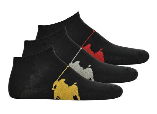 Polo Ralph Lauren Sokker  gul / lysegrå / kirsebærsrød / sort