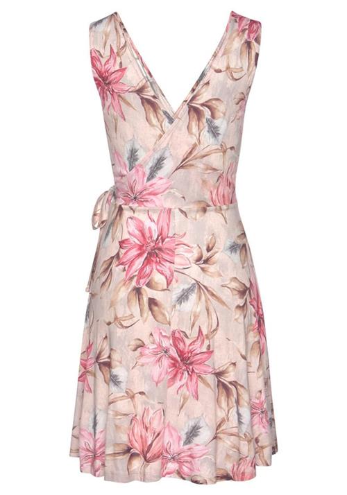 s.Oliver Sommerkjole  blandingsfarvet / lyserød