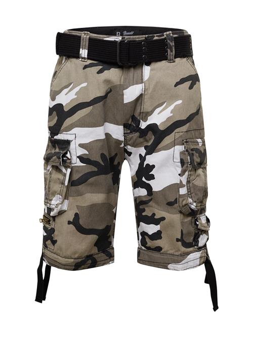 Brandit Bukser 'Savage Vintage'  røggrå / greige / mørkegrå / hvid