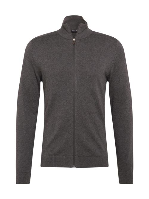 SELECTED Cardigan 'Berg'  antracit