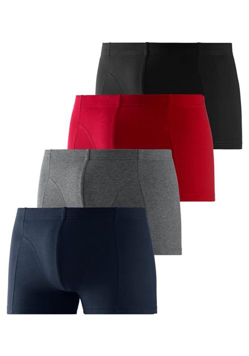 BENCH Boksershorts  navy / grå / rød / sort