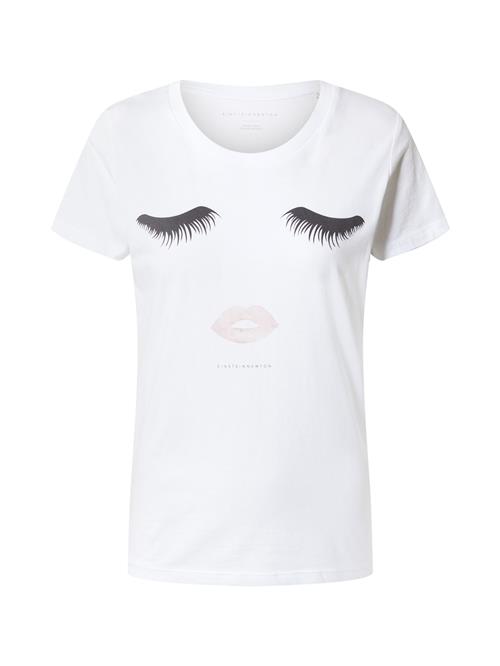 EINSTEIN & NEWTON Shirts 'Lashes'  sort / hvid