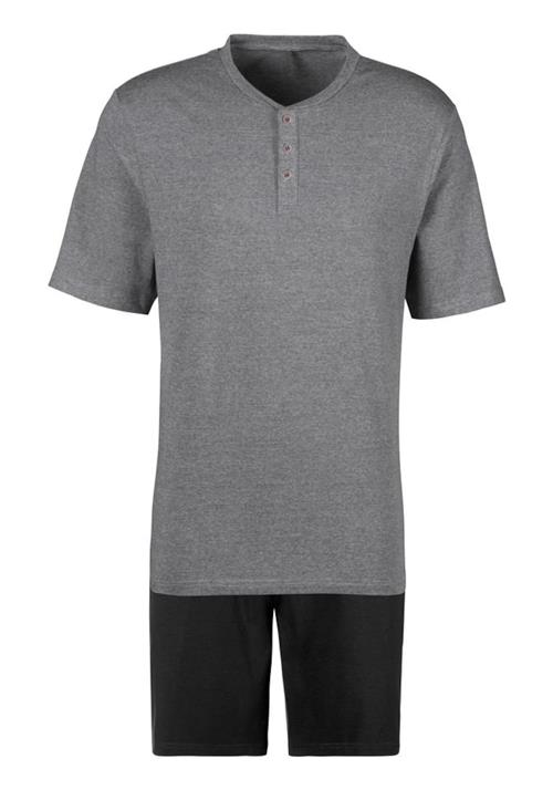 s.Oliver Pyjamas kort  grå / sort