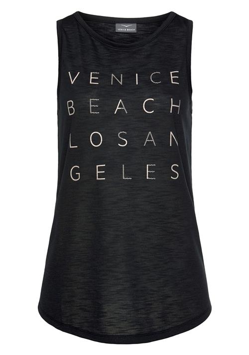 VENICE BEACH Overdel  creme / sort