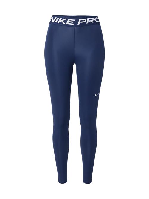 NIKE Sportsbukser 'Pro'  navy / hvid