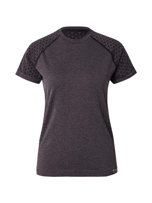 Hummel Funktionsbluse  mørkegrå / sort