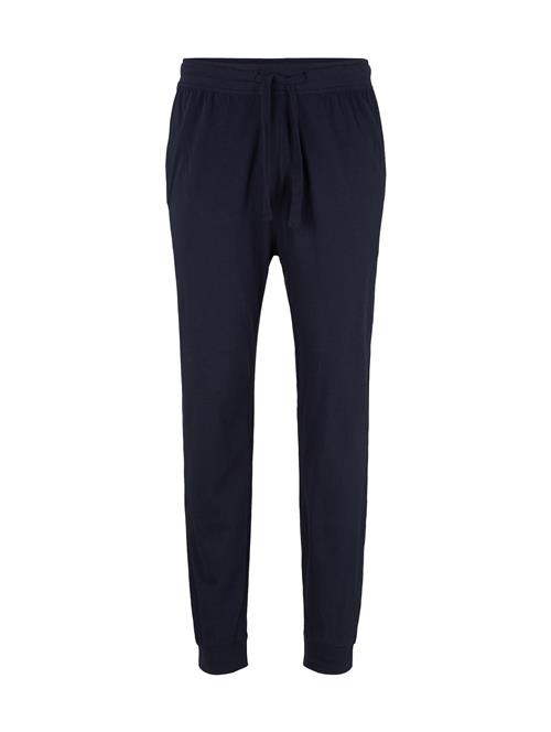 TOM TAILOR Pyjamasbukser  natblå / mørkegrå / hvid