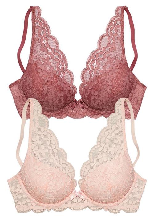 PETITE FLEUR BH  brun / rosé