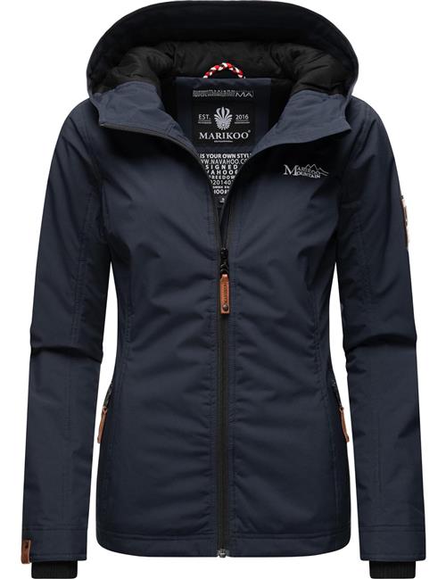 MARIKOO Overgangsjakke 'Brombeere'  navy