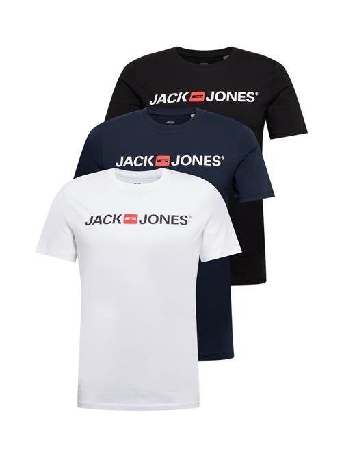 JACK & JONES Bluser & t-shirts  marin / rød / sort / hvid